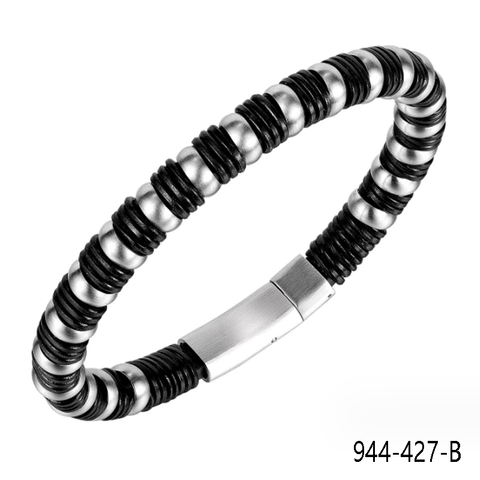 Braided Bracelet Men's Bracelet Snap Bracelet DIY Jewellery Factory Wholesale