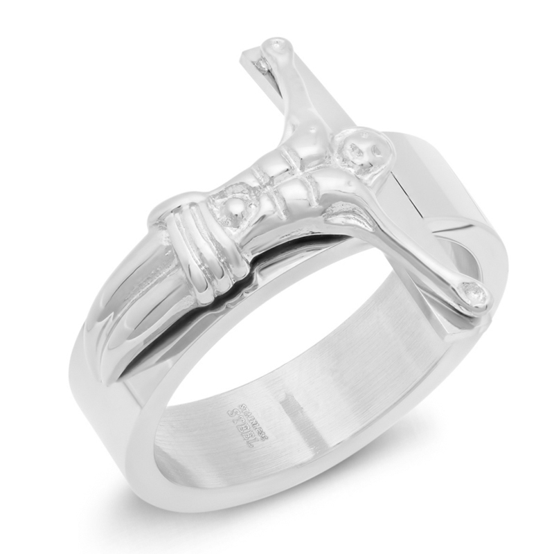 Jesus Stainless Steel Ring