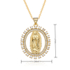 Virgin Mary Devotee Pendant