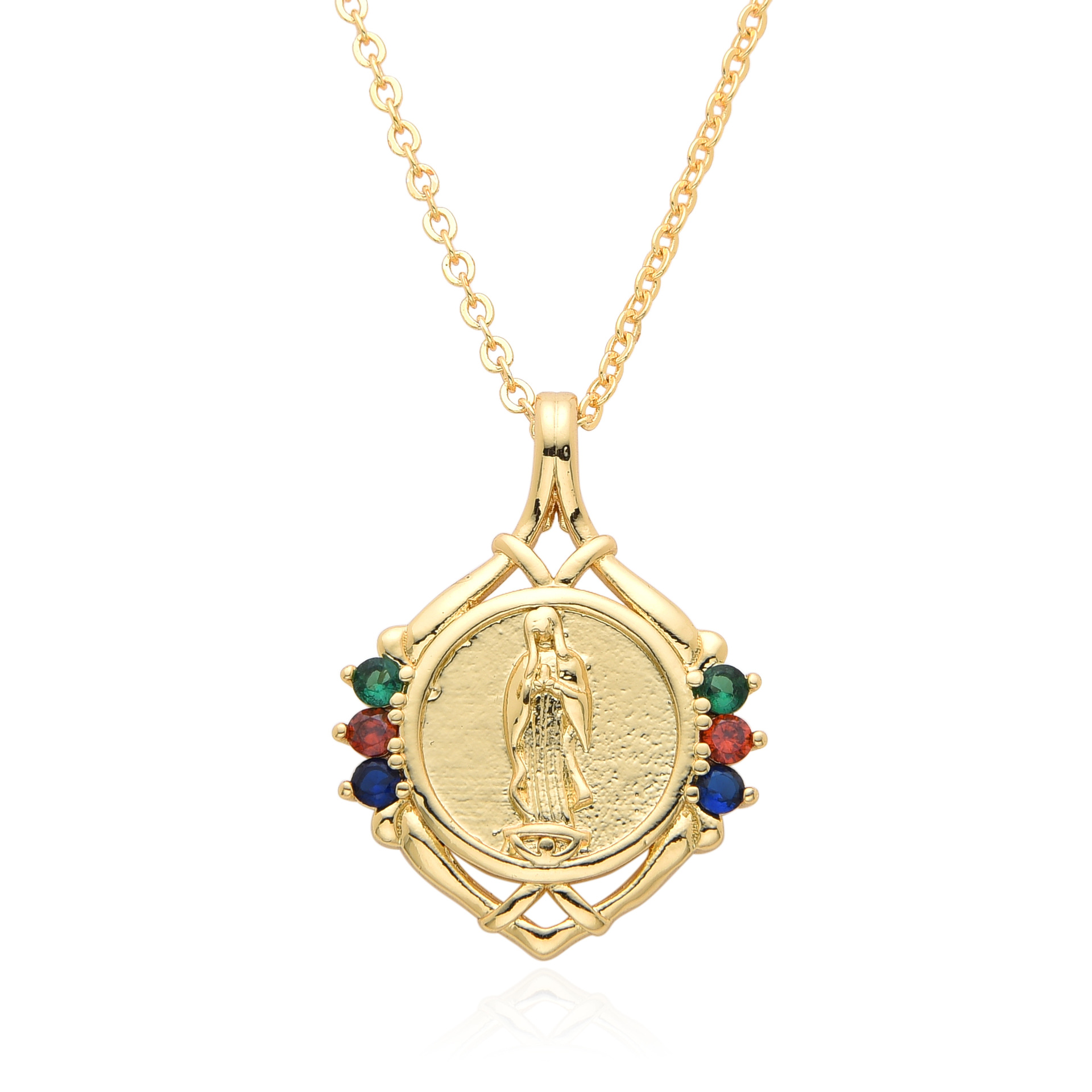 Religious Accessories Virgin Mary Personalized Necklace