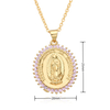 Virgin Mary Devotee Pendant