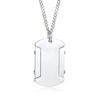 Personalized Titanium Military Necklace