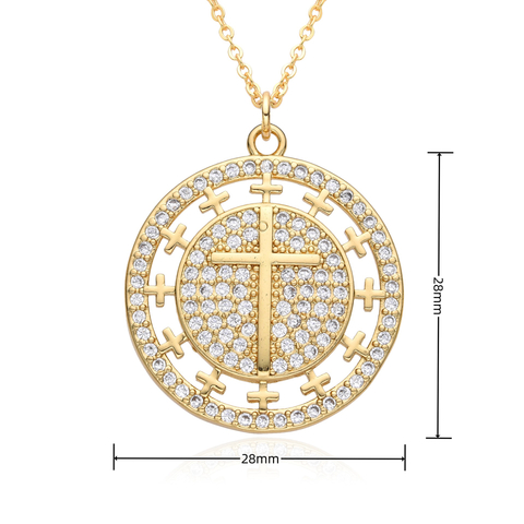 Religious Cross Believer Pendant