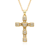 Hip Hop Diamond Cross Religious Pendant