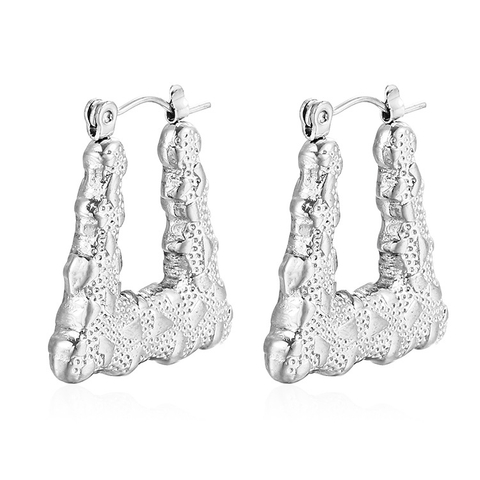 Stainless Steel Triangle Premium 18k Earrings