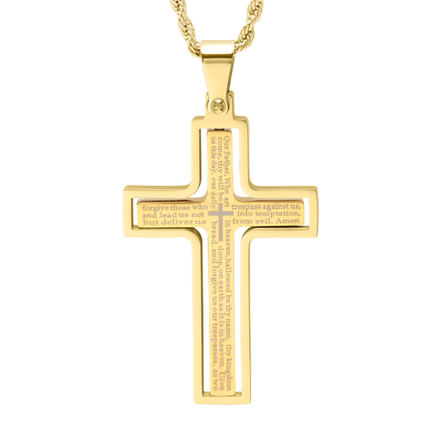 Rotating Cross Pendant 