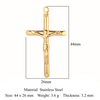 French Cross Angel Pendant