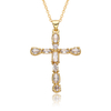 Hip Hop Diamond Cross Religious Pendant