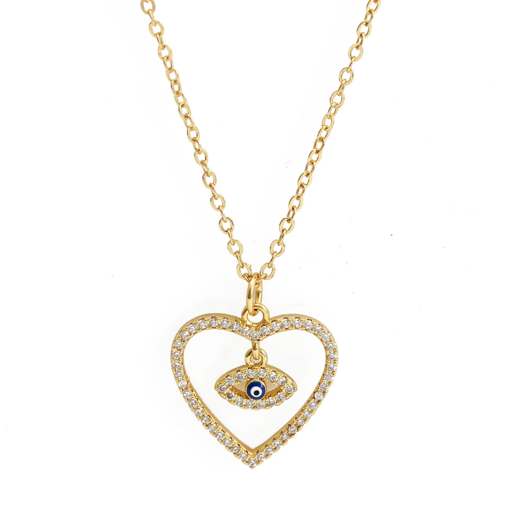 Evil Eye Diamond Pendant