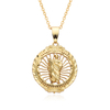 Virgin Mary Religious Pendant