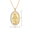 Virgin Mary Devotee Pendant