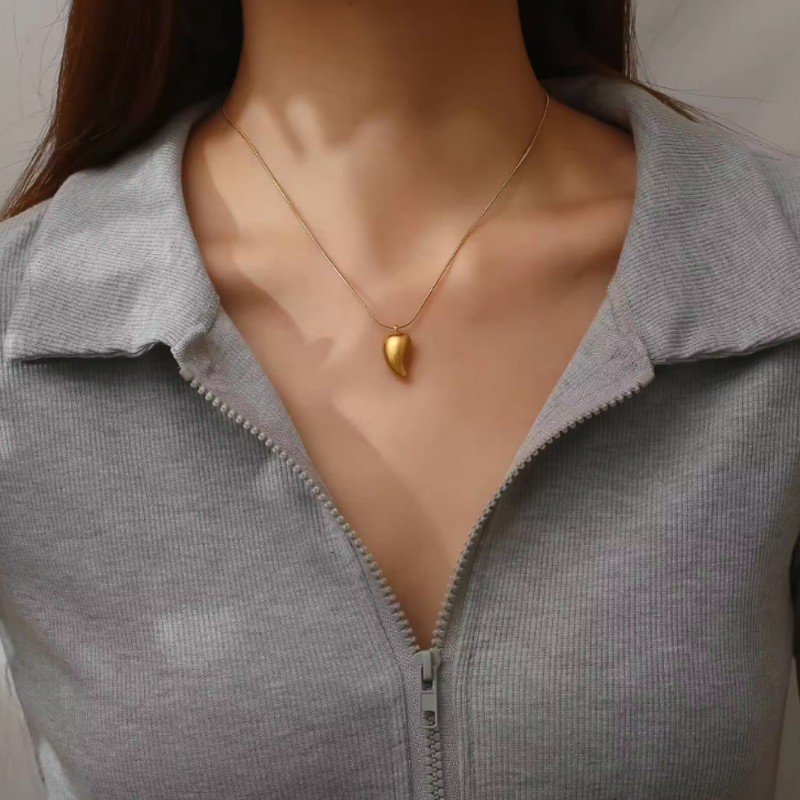 Alien Heart Necklace