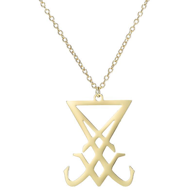 Lucifer Emblem Faith Necklace