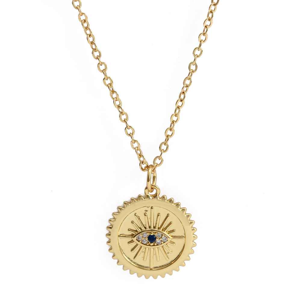 Evil Eye Diamond Pendant