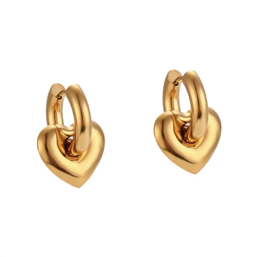 Light luxury temperament love earrings