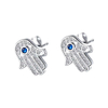 Fashion Devil's Eye Palm Earrings