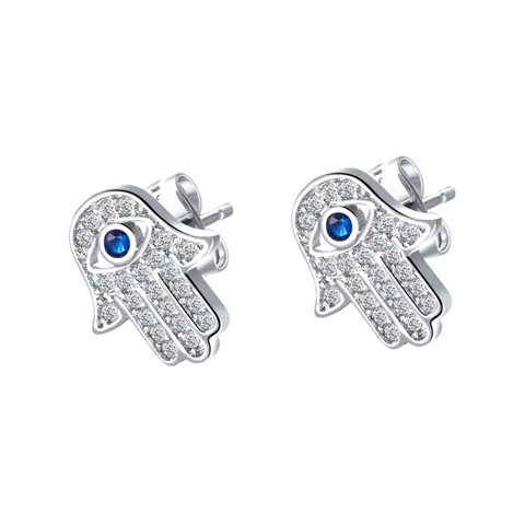 Fashion Devil's Eye Palm Earrings