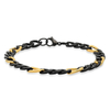 Two-tone Plated Stainless Steel Bracelet