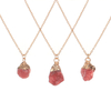 Colorful Natural Stone Fashion Style Crystal Pendant