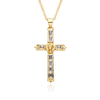 Hip Hop Diamond Cross Religious Pendant