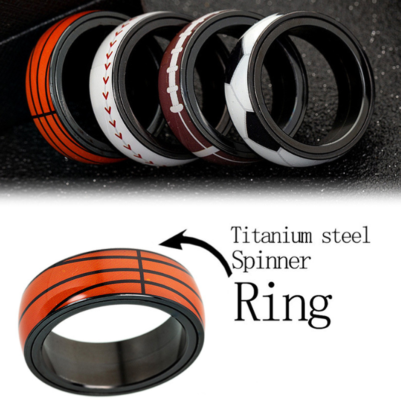 Sports Spinning Men\'s Ring