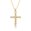 Diamond Cross Simple Pendant