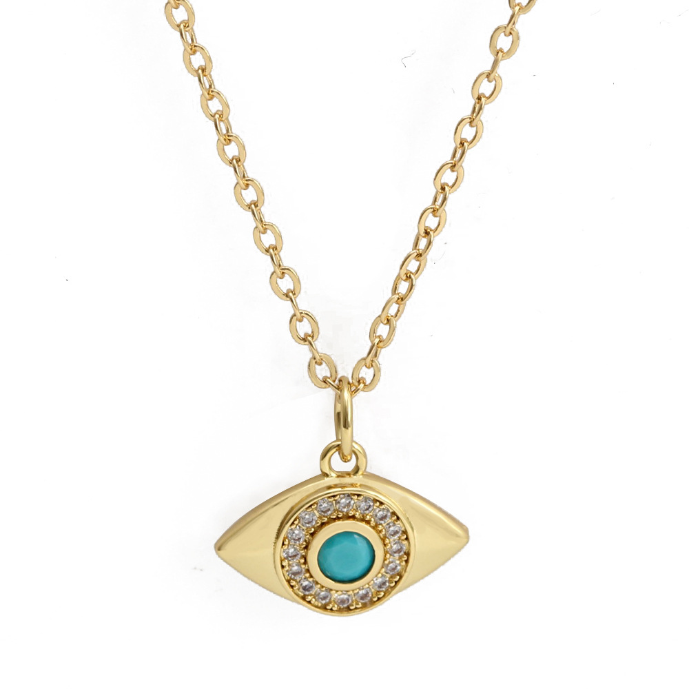 Evil Eye Diamond Pendant