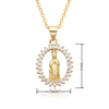 Creative Personalised Virgin Mary Pendant