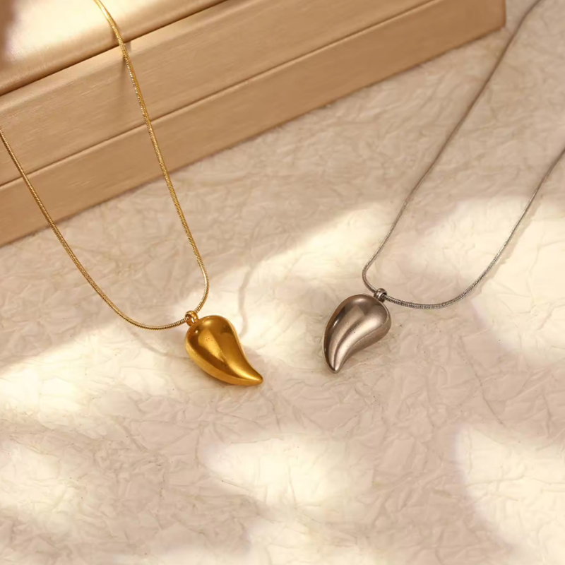 Alien Heart Necklace