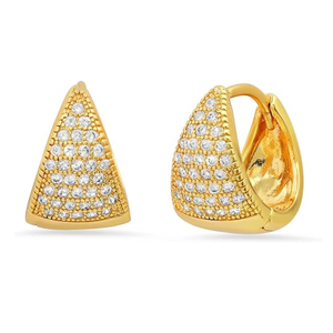 Europe And The United States Light Luxury Wind Zirconia Micro-set Women's Earrings