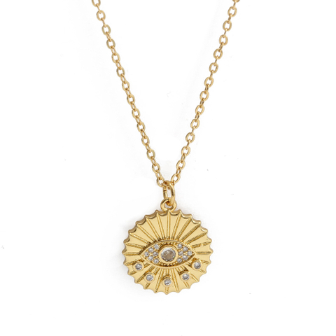 Evil Eye Diamond Pendant