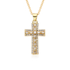 Hip Hop Diamond Cross Religious Pendant