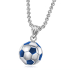 Personalized Hipster Soccer Necklace