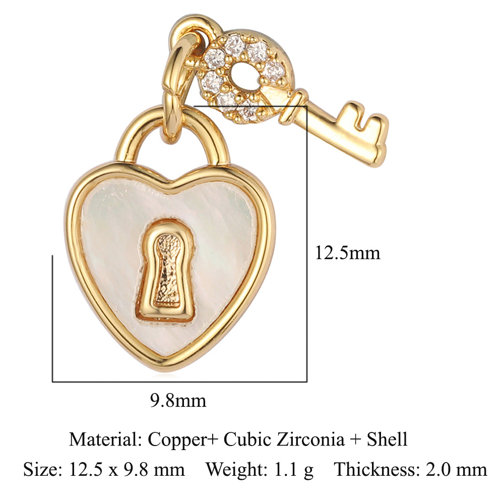 Butterfly Heart Pendant Gold Plated