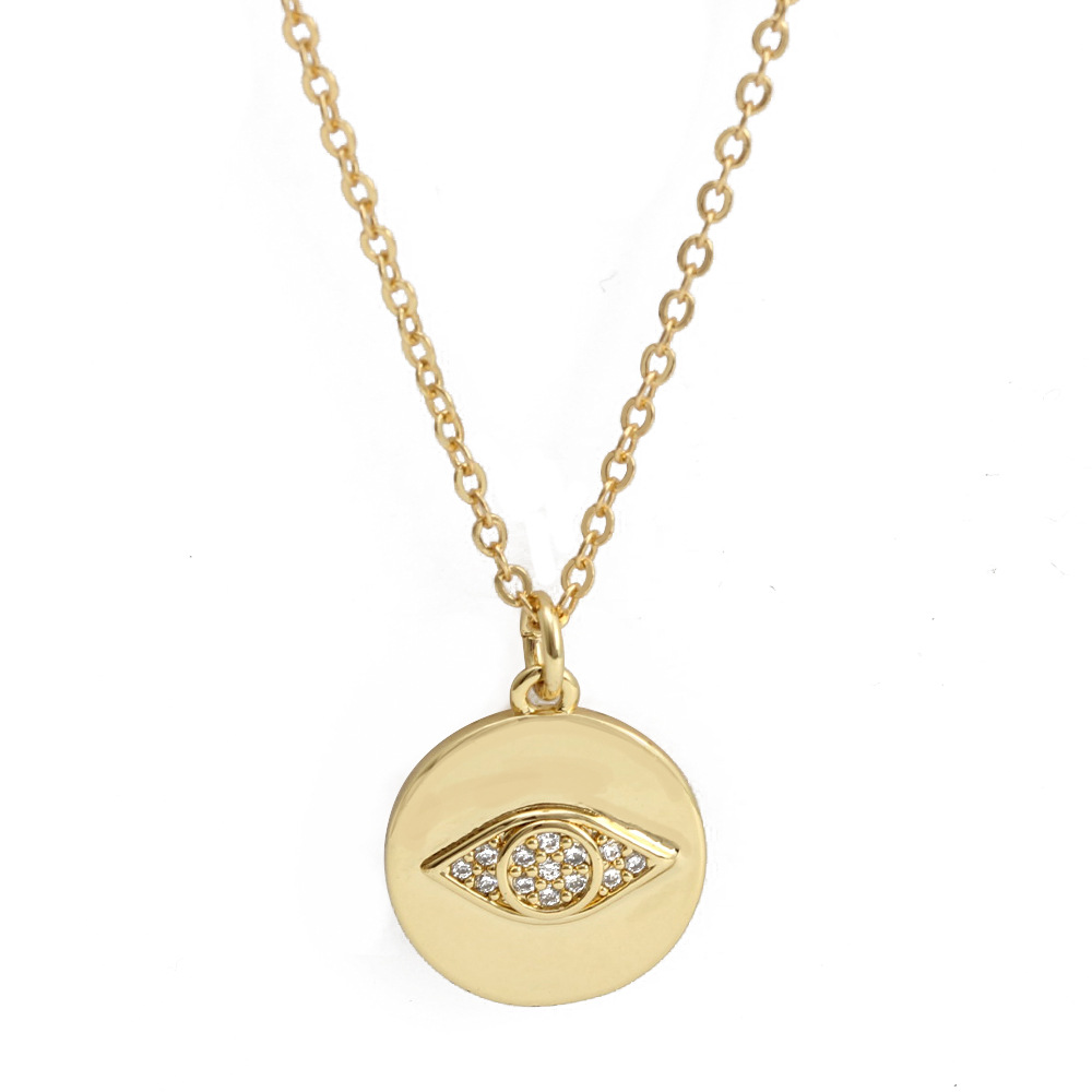 Evil Eye Diamond Pendant