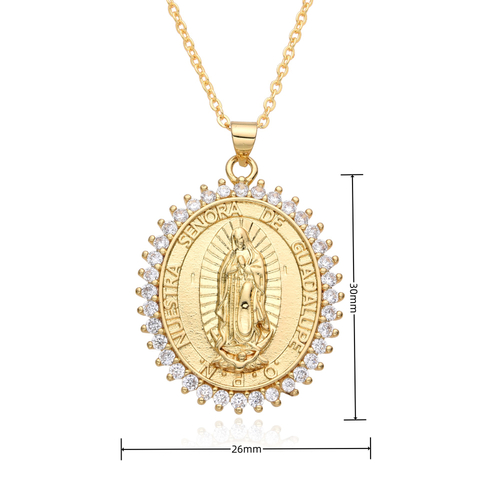 Virgin Mary Devotee Pendant