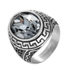 Hot selling European and American popular stainless steel ring