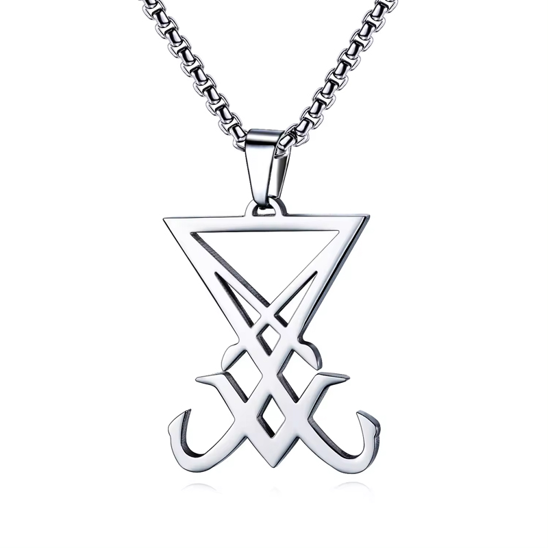 Lucifer Emblem Faith Necklace