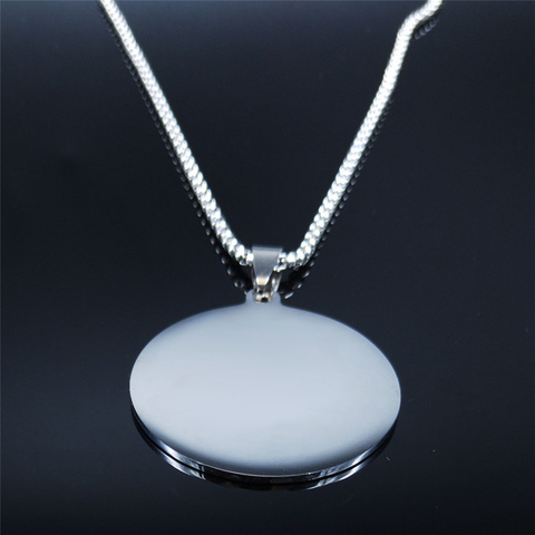 Round Moon Phase Tree Pendant