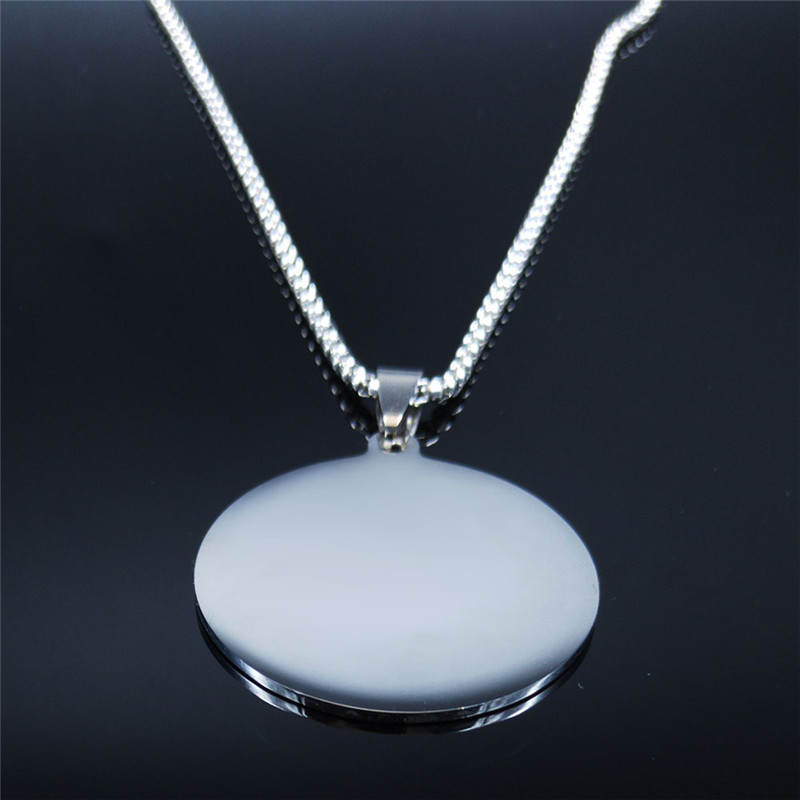 Round Moon Phase Tree Pendant